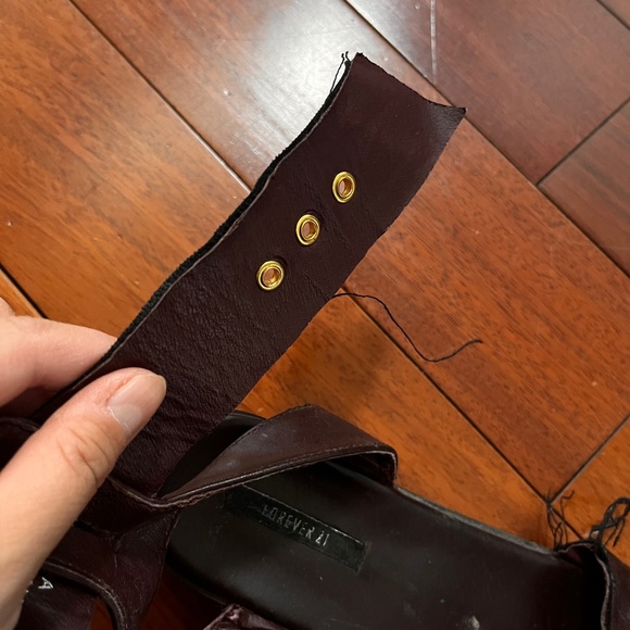 Forever 21 brown strap sandals - Picture 5 of 5